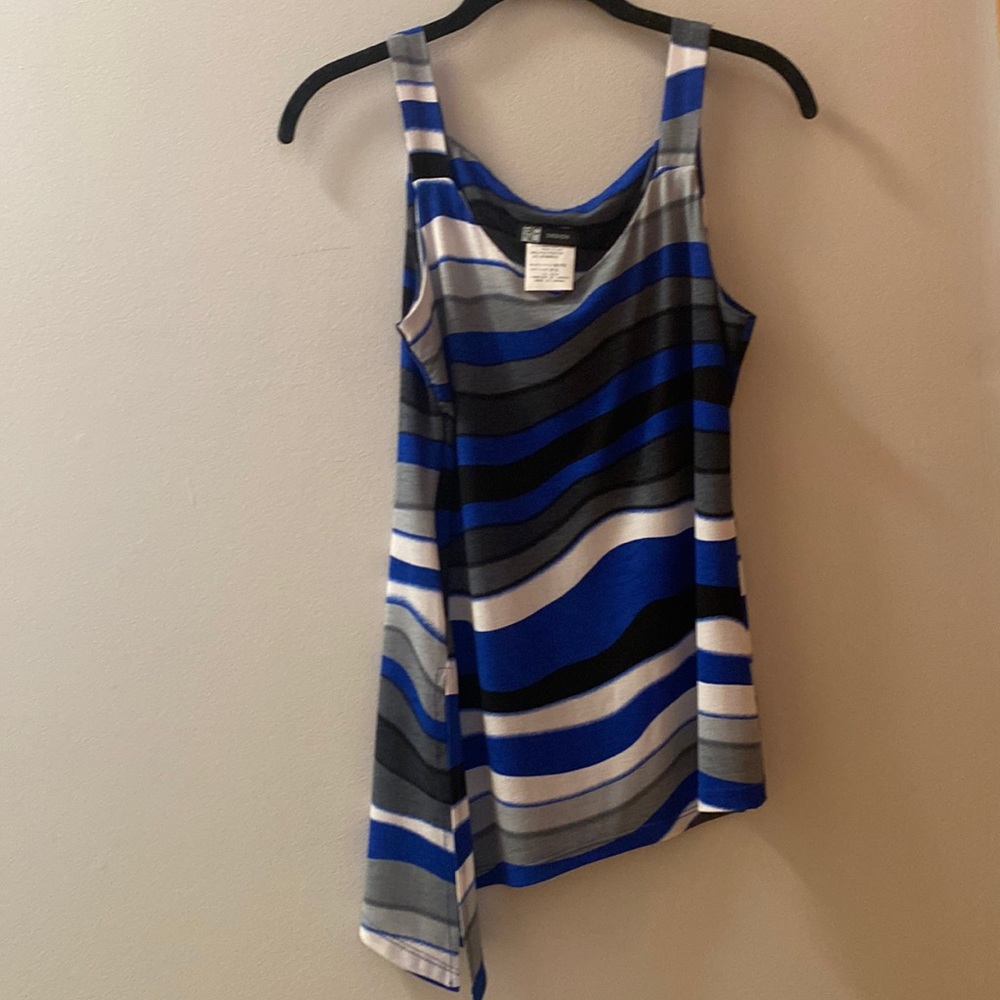 NWOT asymmetrical sleeveless top size S
